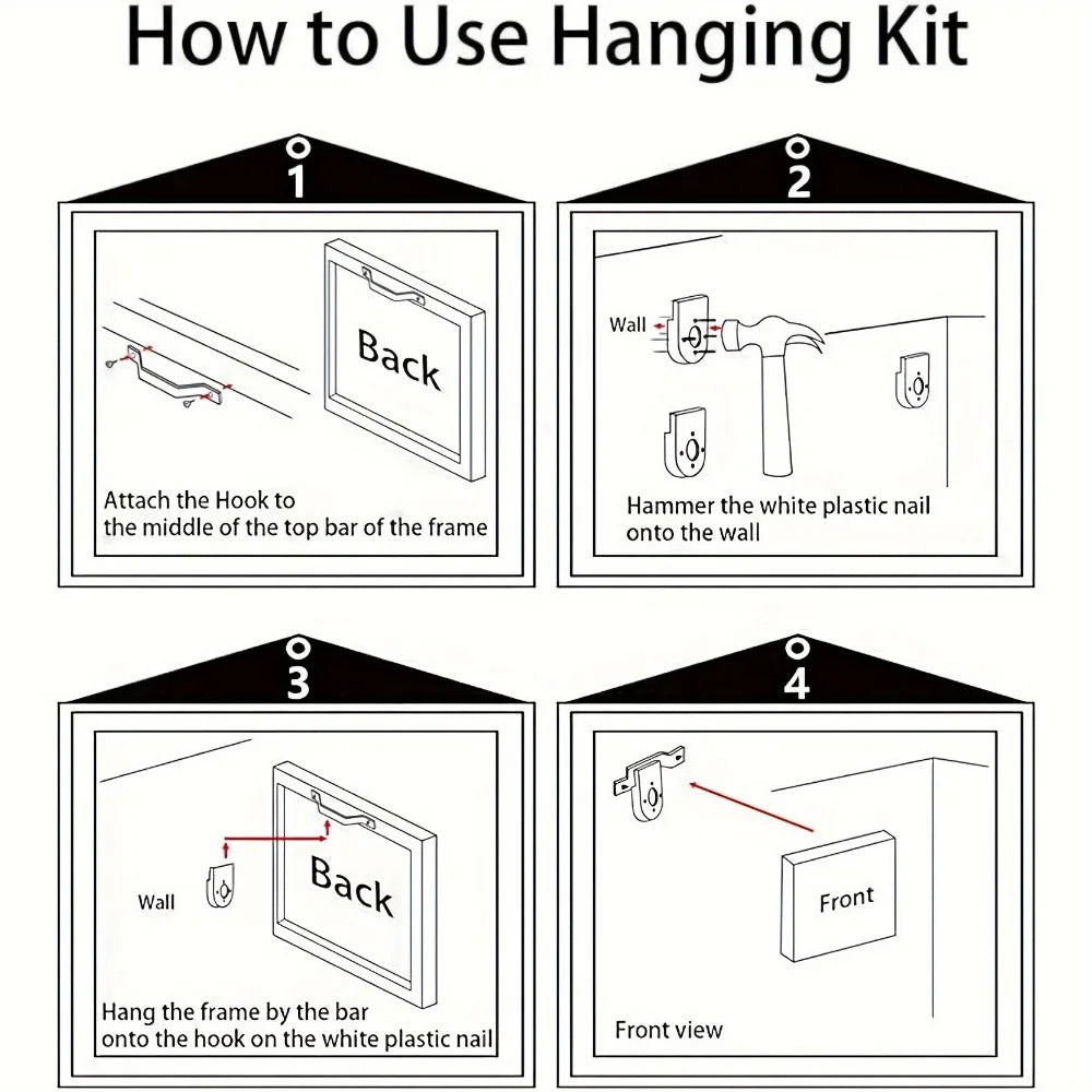 Abstract colored tree canvas