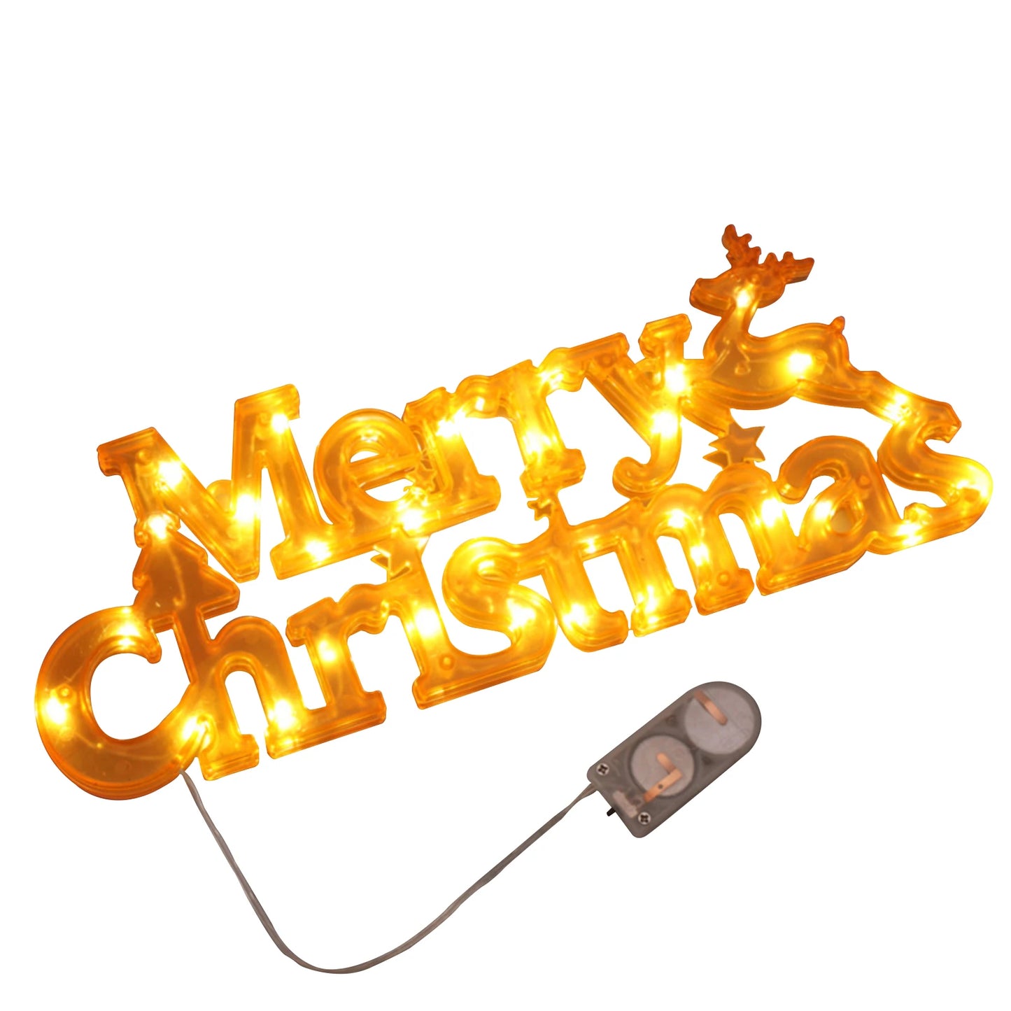 Christmas Decoration 3D Letter Lights