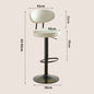 Contemporary Counter Bar Stool Swivel Ultralight
