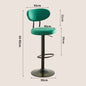 Contemporary Counter Bar Stool Swivel Ultralight