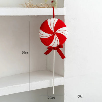 Large Candy Cane & Lollipop Christmas Decoration