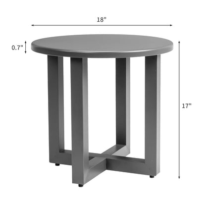 Outdoor Metal Round Table