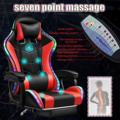 Massage Gaming Chairs for Heavy People Adult