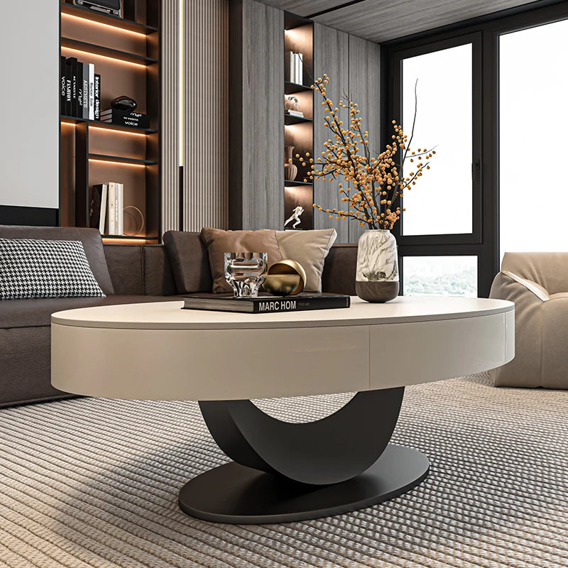 Space Saving Standing Coffee Table Nordic