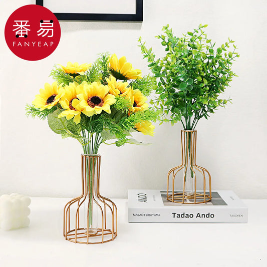 Dried Flower  Glass Vase