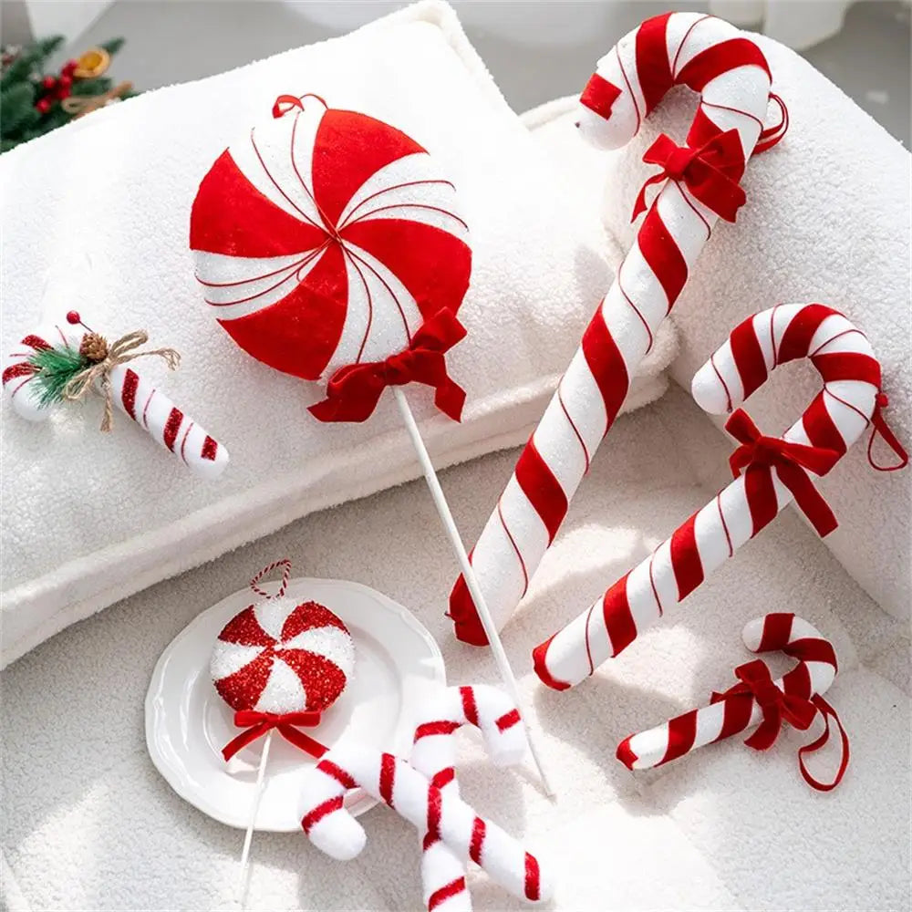 Large Candy Cane & Lollipop Christmas Decoration
