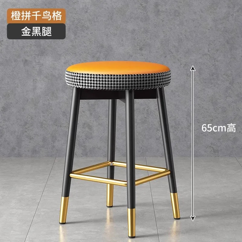 Bar Stools Nordic Designer Metal