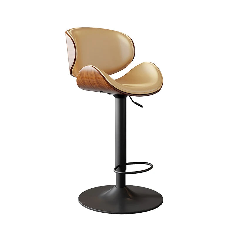 Ergonomic Single Bar Stools Luxury Relaxing