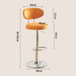 Contemporary Counter Bar Stool Swivel Ultralight