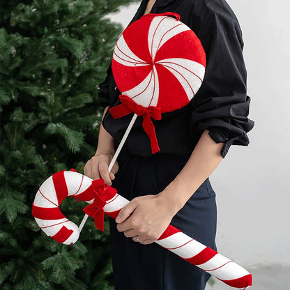 Large Candy Cane & Lollipop Christmas Decoration