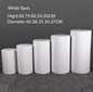 Hot 3/5pcs Round Cylinder Pedestal Display White Gold Art Decor Cake Rack Plinths Pillars for DIY Wedding Decorations Holiday