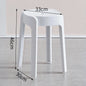 Thickened Plastic Stool Nordic Stackable