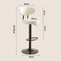 Contemporary Counter Bar Stool Swivel Ultralight