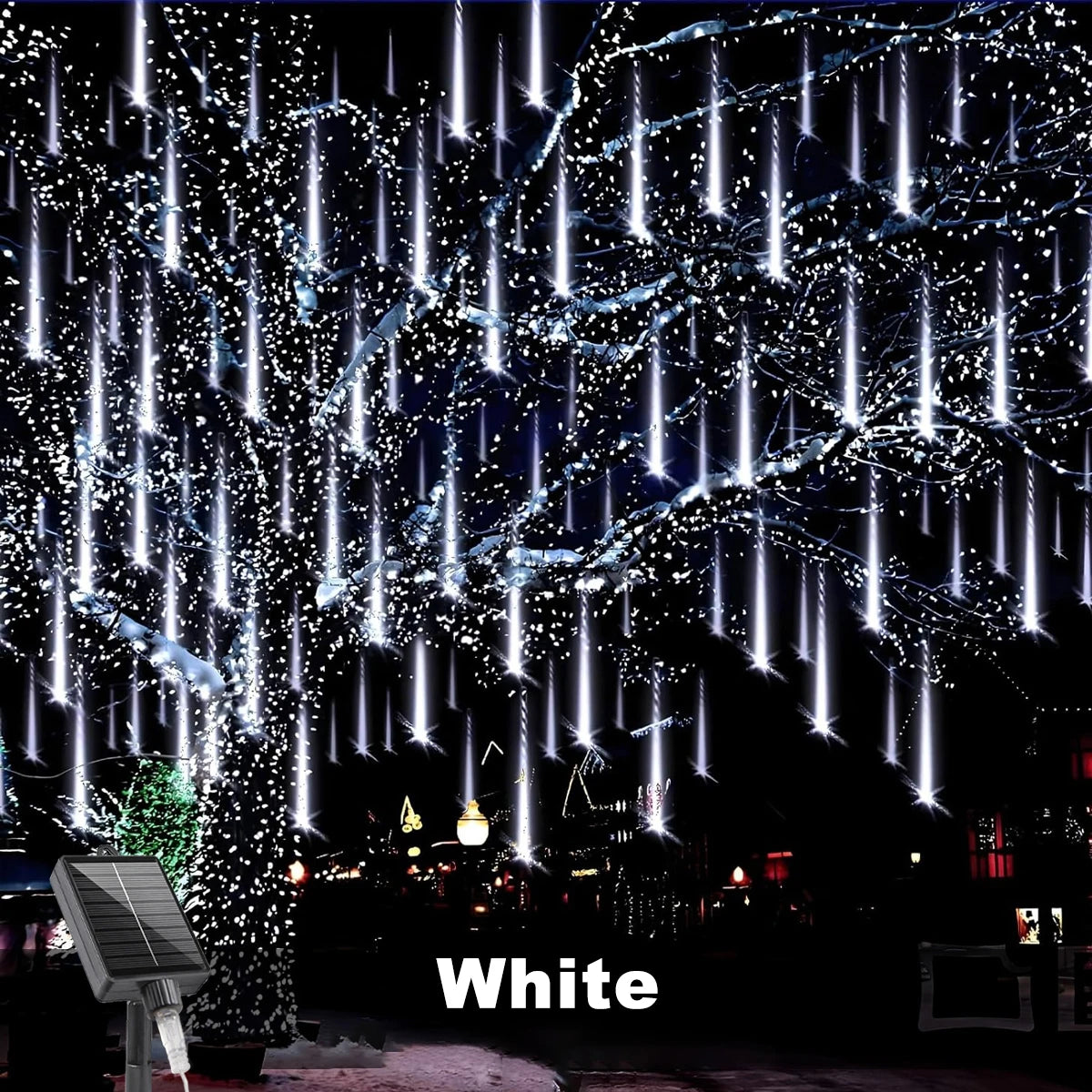 1pc 30/45CM Solar Meteor Star Glow Lights