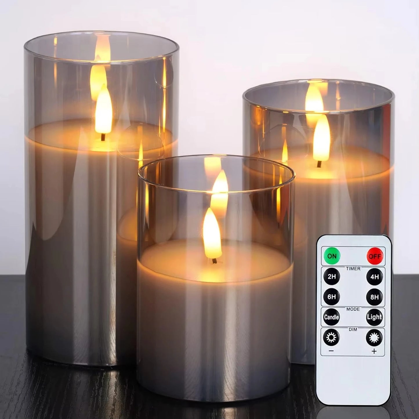 Flameless Candles 3D Wick  LED Candle Battery Operated