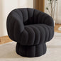 Modern 360 Degree Barrel Swivel Accent Sofa
