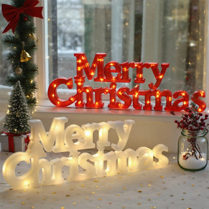 Christmas Decoration 3D Letter Lights