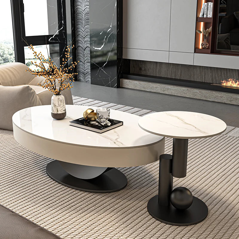 Space Saving Standing Coffee Table Nordic