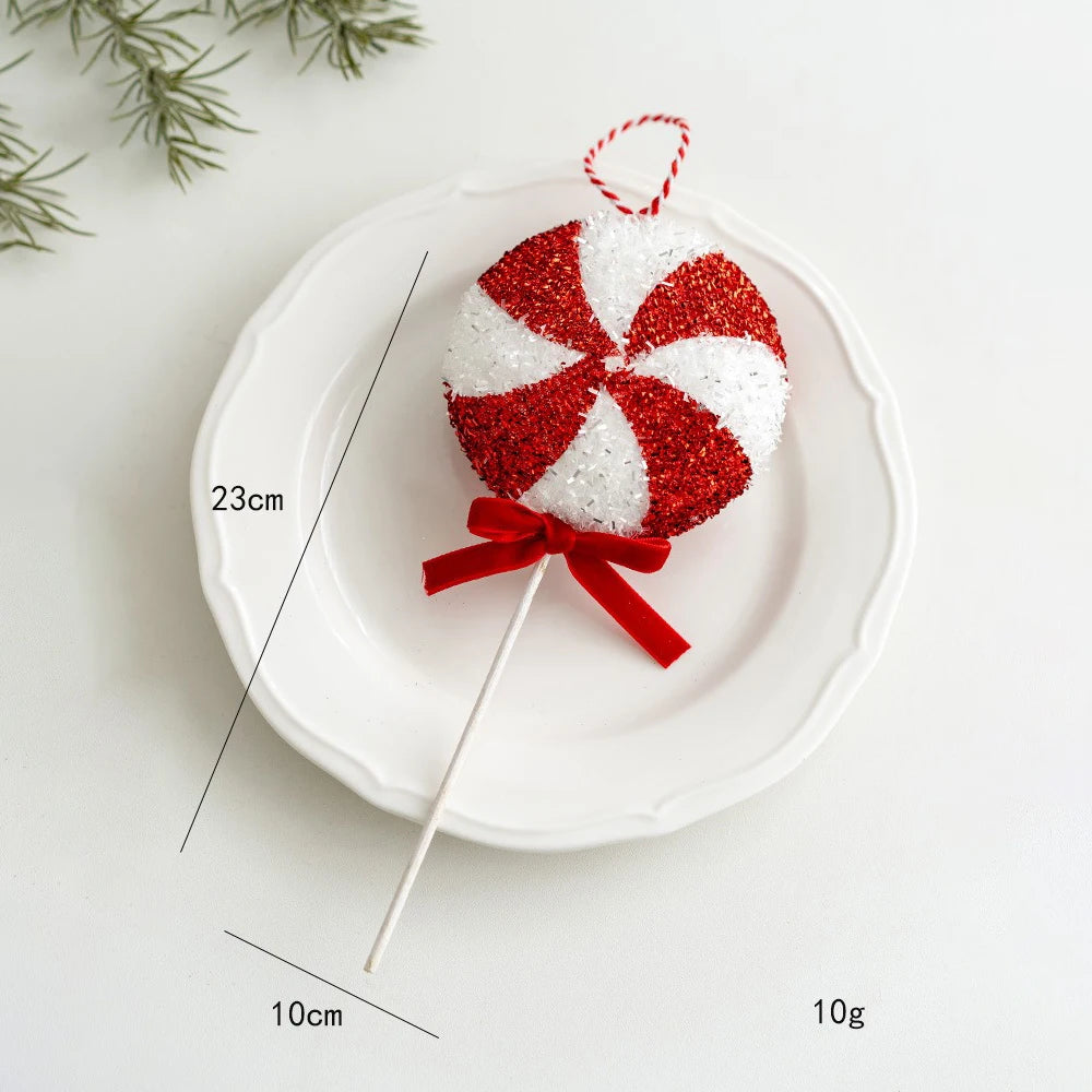 Large Candy Cane & Lollipop Christmas Decoration