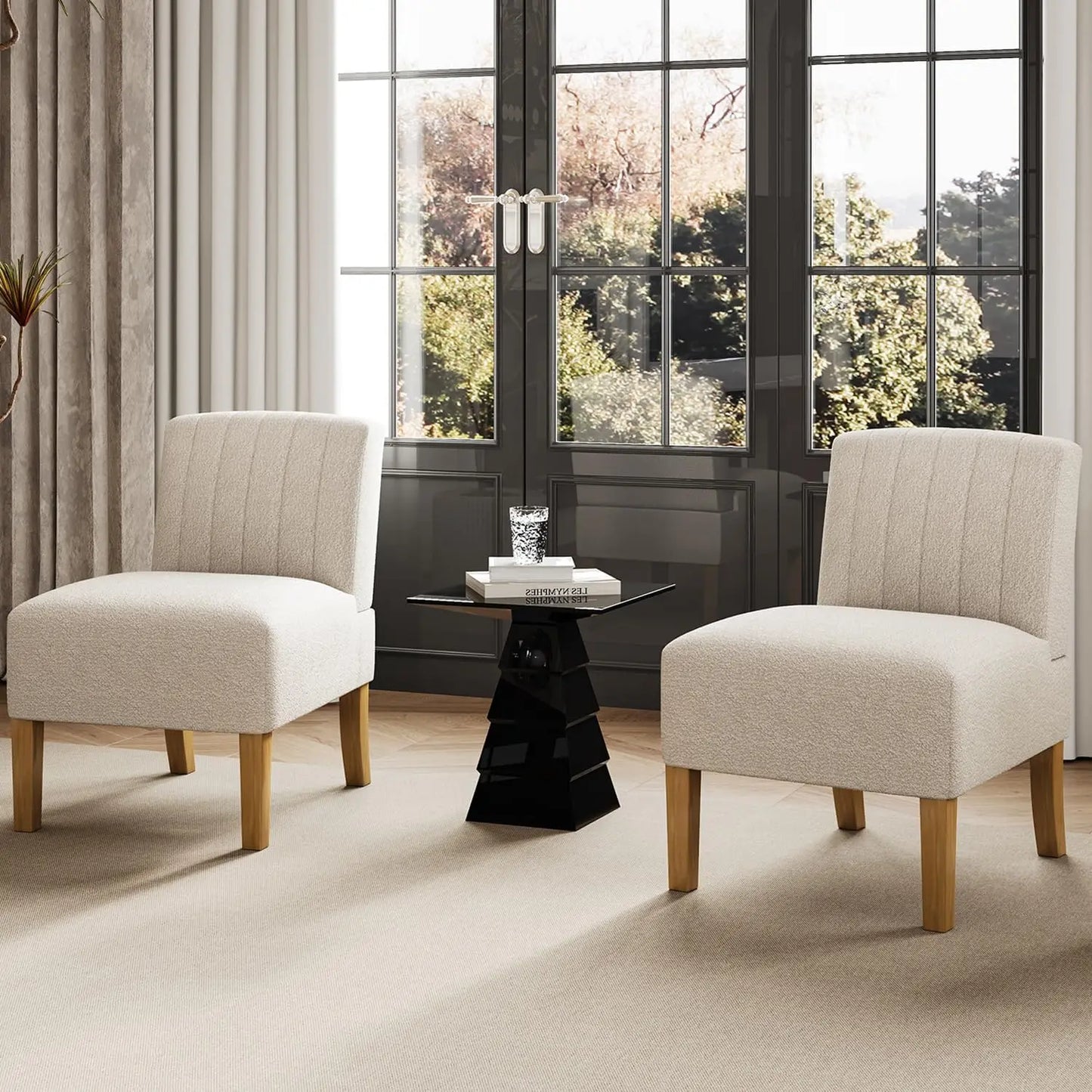 Accent Chairs Set of 2