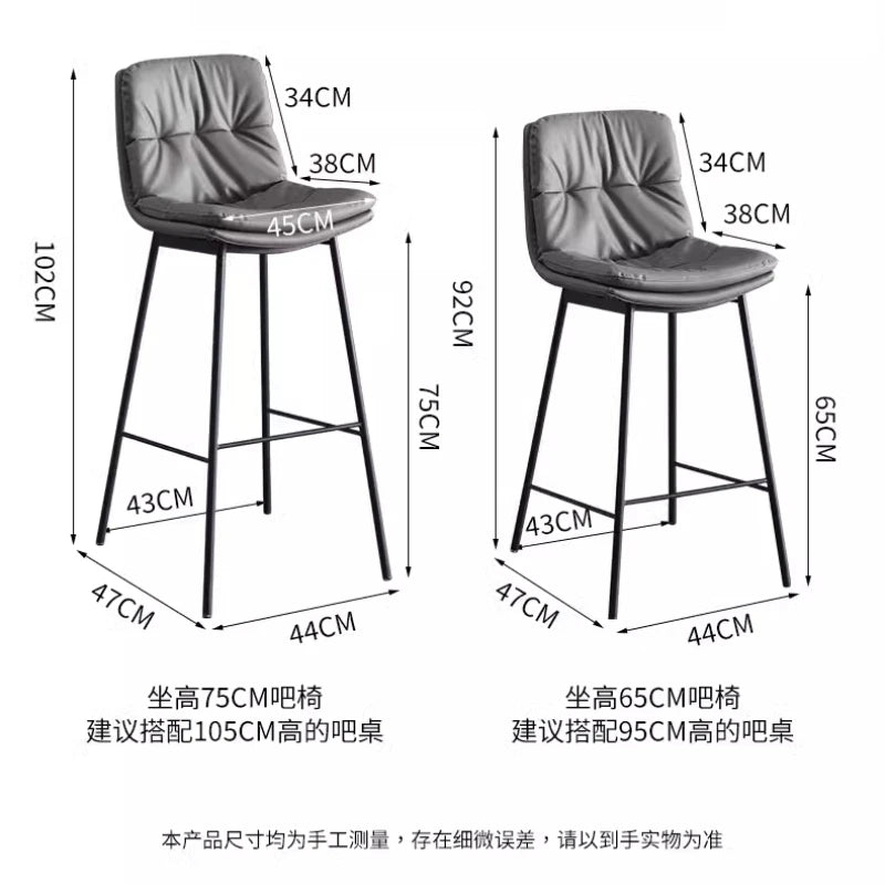 Bar Stools Luxury Chaises Design Counter Height