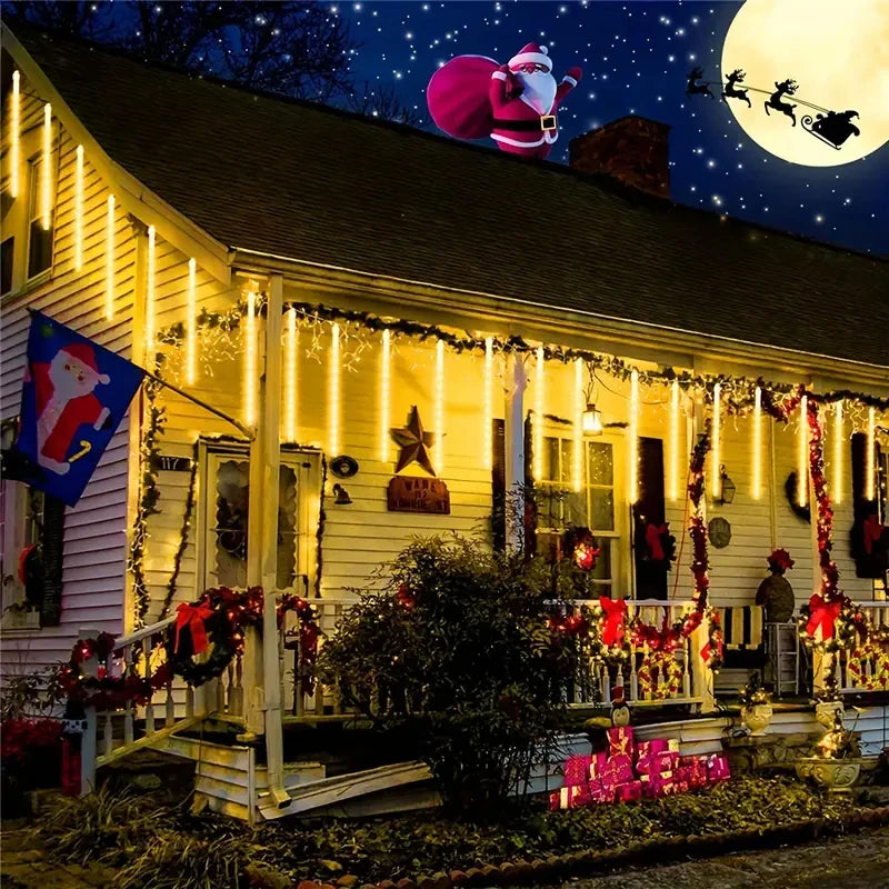 1pc 30/45CM Solar Meteor Star Glow Lights