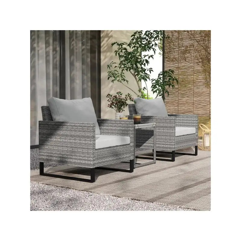 Outdoor Bistro Set Table and Chairs for Patio