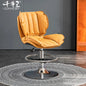 Adjustable Swivel Bar Stool Leather High Back