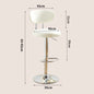 Contemporary Counter Bar Stool Swivel Ultralight