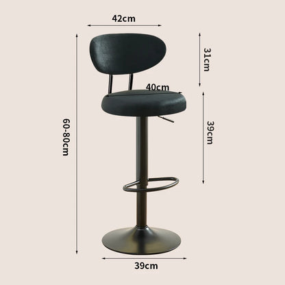Contemporary Counter Bar Stool Swivel Ultralight