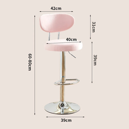 Contemporary Counter Bar Stool Swivel Ultralight