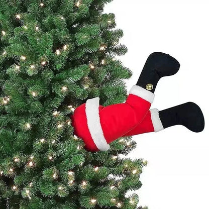 Christmas Tree Decoration Plush Elf Legs