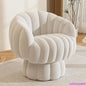 Modern 360 Degree Barrel Swivel Accent Sofa